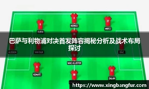 巴萨与利物浦对决首发阵容揭秘分析及战术布局探讨